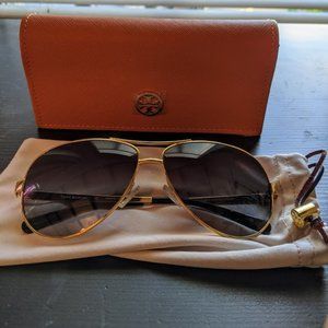 Tory Burch Aviator Sunglasses TY 6035